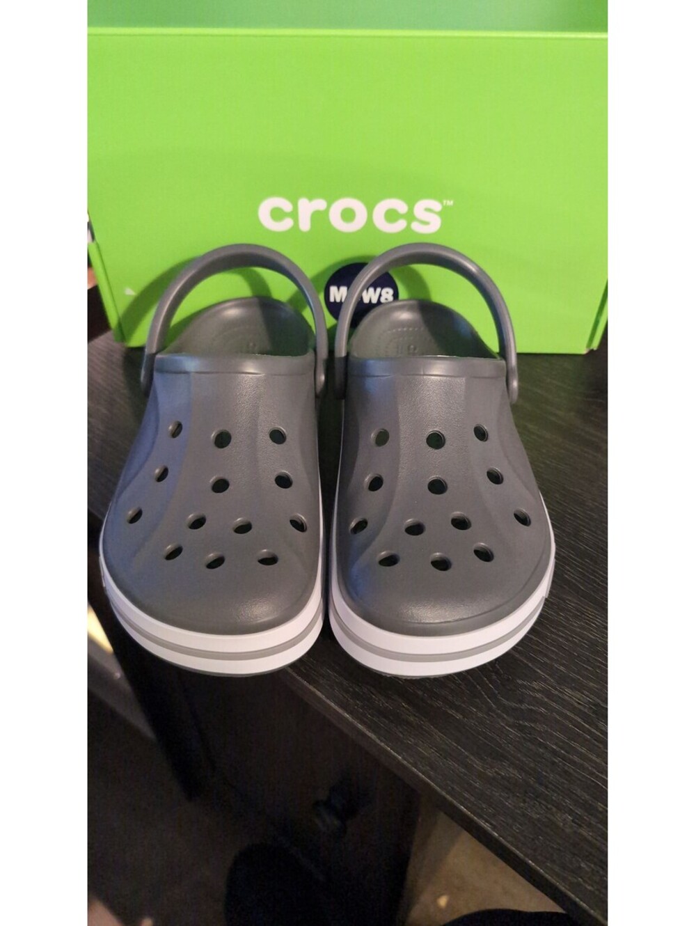 Crocs bayaband M6 W8 grey